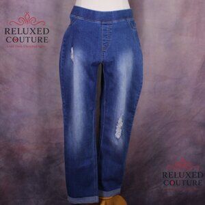 Distressed Light Jeans